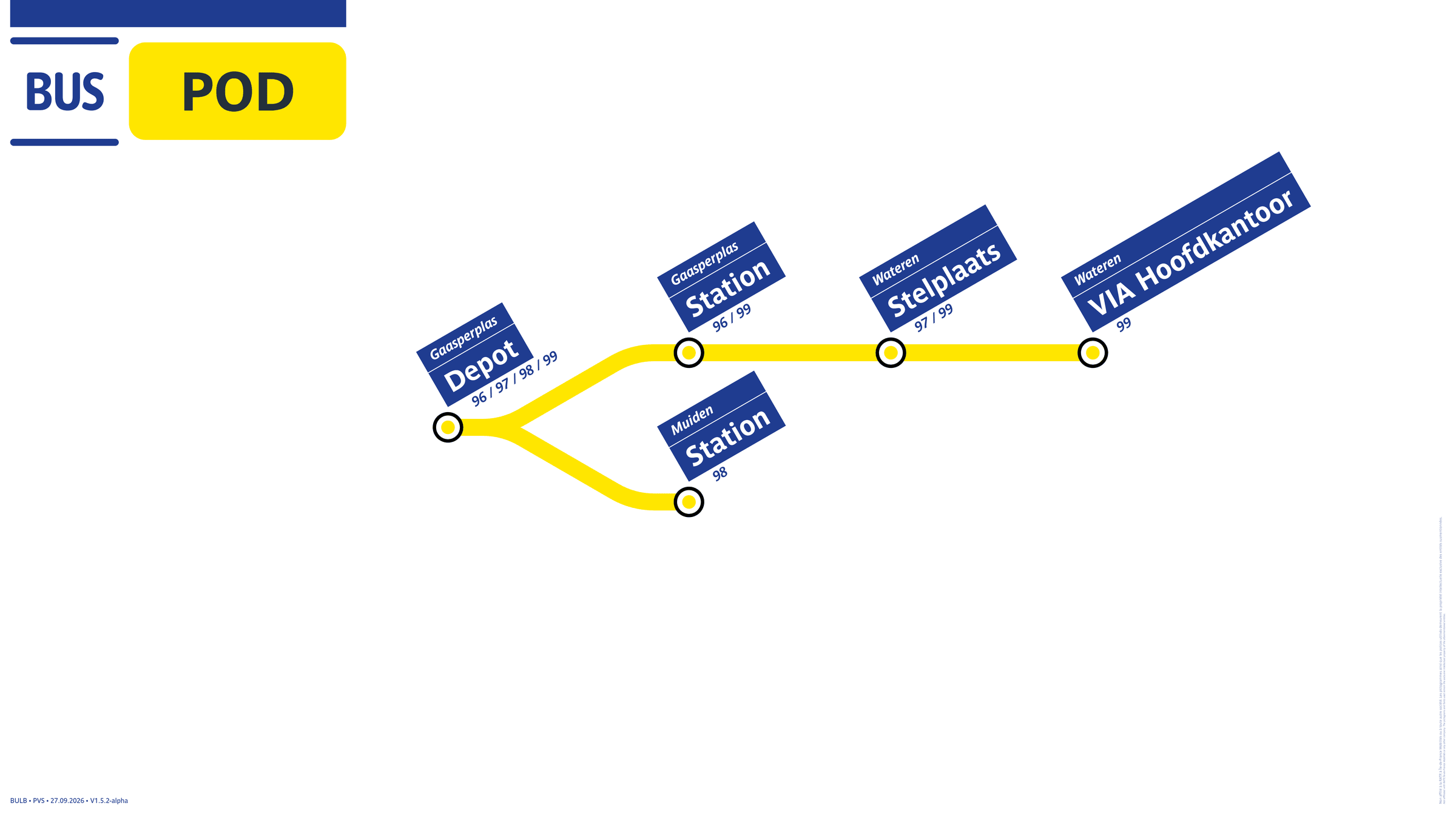 Lijnbord lijn 99